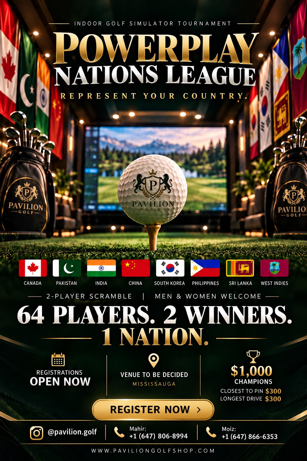 PowerPlay Nations League poster